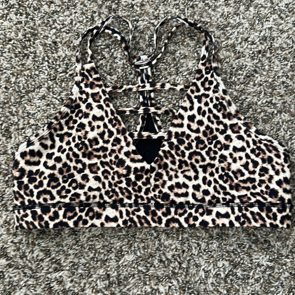 Zyia Cheetah Grid Bra